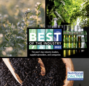 Nutritional Outlook Best of the Industry Awards for 2022